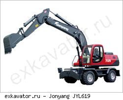 Колесные экскаваторы JONYANG JYL619