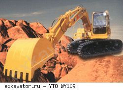 Колесные экскаваторы YTO WY 10R