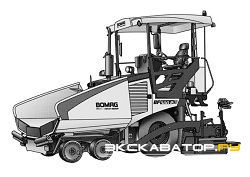 Асфальтоукладчики Bomag BF 300 P, S340-E