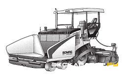 Асфальтоукладчики Bomag BF 600 P HCE