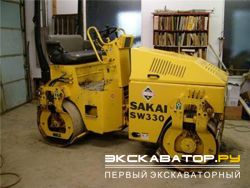 Дорожные катки, виброкатки SAKAI SW330