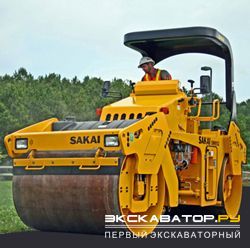 Дорожные катки, виброкатки SAKAI SW652
