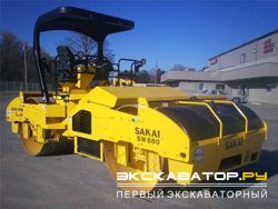 Дорожные катки, виброкатки SAKAI SW880