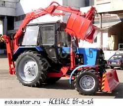 Экскаваторы-погрузчики Беловеж ПЭ-ф-1Б