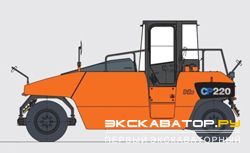 Дорожные катки, виброкатки Hitachi CP220-3 Cab