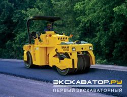 Дорожные катки, виброкатки SAKAI GW750-2
