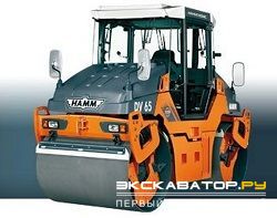 Дорожные катки, виброкатки Hamm DV 65 VO