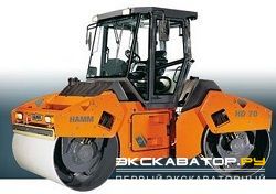 Дорожные катки, виброкатки Hamm HD 70