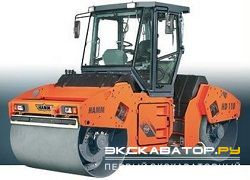 Дорожные катки, виброкатки Hamm HD 110