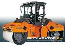 Дорожные катки, виброкатки Hamm HD O70V ASC