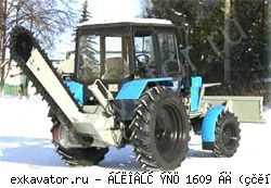 Траншеекопатели Беловеж ЭТЦ 1609 БД (зимний)