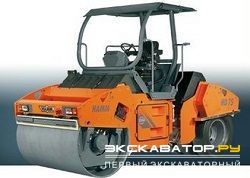 Дорожные катки, виброкатки Hamm HD 75K