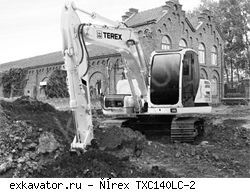 Гусеничные экскаваторы Terex TXC140 LC-2