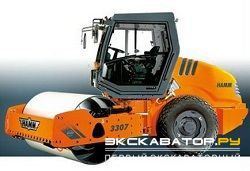 Дорожные катки, виброкатки Hamm 3307