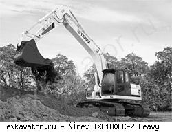 Гусеничные экскаваторы Terex TXC180 LC-2 Heavy