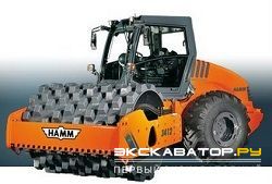Дорожные катки, виброкатки Hamm 3412 HT P