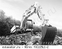 Гусеничные экскаваторы Terex TXC225 LC-2