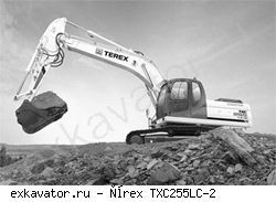Гусеничные экскаваторы Terex TXC255 LC-2