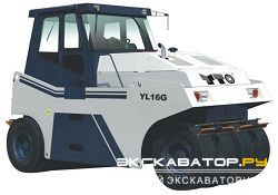 Дорожные катки, виброкатки YTO YL16G