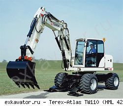 Колесные экскаваторы Atlas-Terex TW 110 (HML 42)