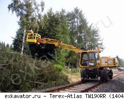 Колесные экскаваторы Atlas-Terex TW 190RR (1404 ZW)