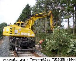 Колесные экскаваторы Atlas-Terex TW 220RR (1604 ZW)