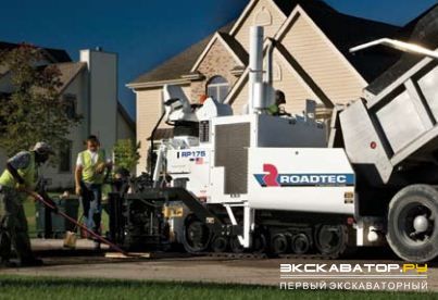 Асфальтоукладчики Roadtec RP-175