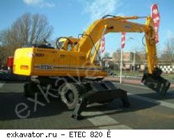 Колесные экскаваторы ETEC 820 М