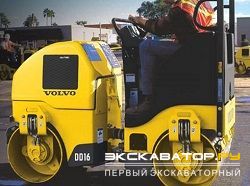 Дорожные катки, виброкатки Volvo DD16