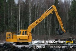 Экскаваторы-амфибии Remu Big Float 10.22