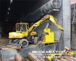 Колесные экскаваторы Gallmac WMW 150