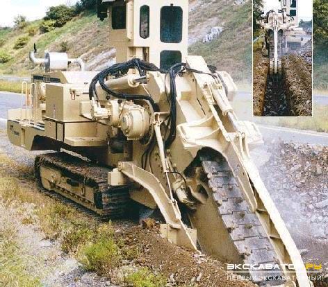 Траншеекопатели Tesmec TRS 1085