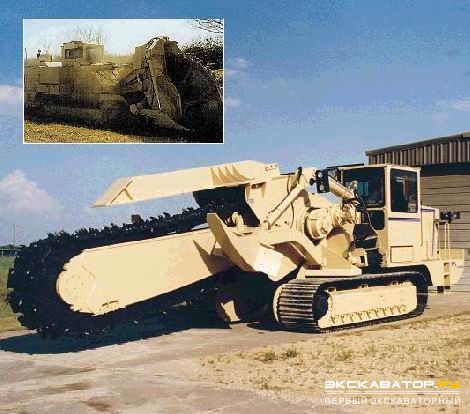 Траншеекопатели Tesmec TRS 1100