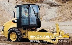 Дорожные катки, виброкатки Caterpillar CP433E с кулачковым бандажом