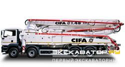 Автобетононасосы CIFA K48 XRZ (909 F8)