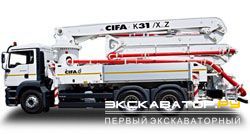 Автобетононасосы CIFA K31L XZ (HPG 1408 IF9)