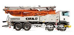Автобетононасосы CIFA K45H XRZ