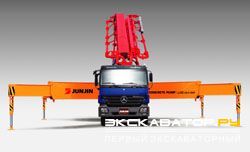 Автобетононасосы Junjin JJRZ 63-5.18HP