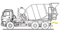 Автобетоносмесители КАМАЗ 58148Z (ABS-8A)
