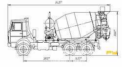 Автобетоносмесители Tigarbo 6DA на шасси МАЗ 6303А3 (630333)
