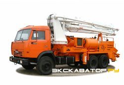 Автобетононасосы КамАЗ 58152А (АБН-21)