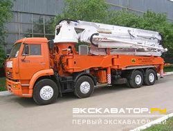 Автобетононасосы КамАЗ 58153С (АБН-37)
