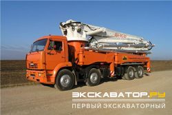 Автобетононасосы КамАЗ 58154В (АБН-47)