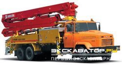 Автобетононасосы КрАЗ JXZ 37-4.16НР