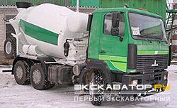 Автобетоносмесители Tigarbo 8DA на шасси МАЗ 650105
