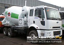 Автобетоносмесители Tigarbo 9DA на шасси FORD 3430D