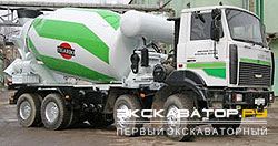 Автобетоносмесители Tigarbo 10DA на шасси МЗКТ-692371