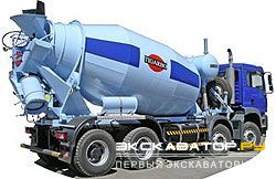 Автобетоносмесители Tigarbo 10DO на шасси MAN TGA 41.390
