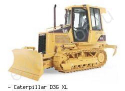 Бульдозеры Caterpillar D3G XL