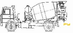 Автобетоносмесители Tigarbo 12DO на шасси Gloros A4302C